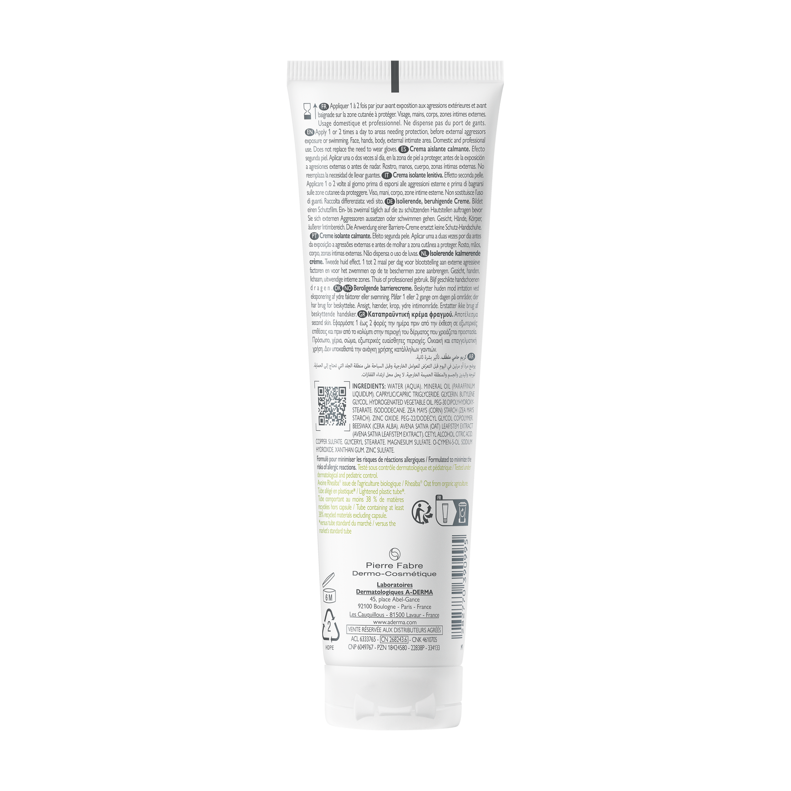 Crème isolante