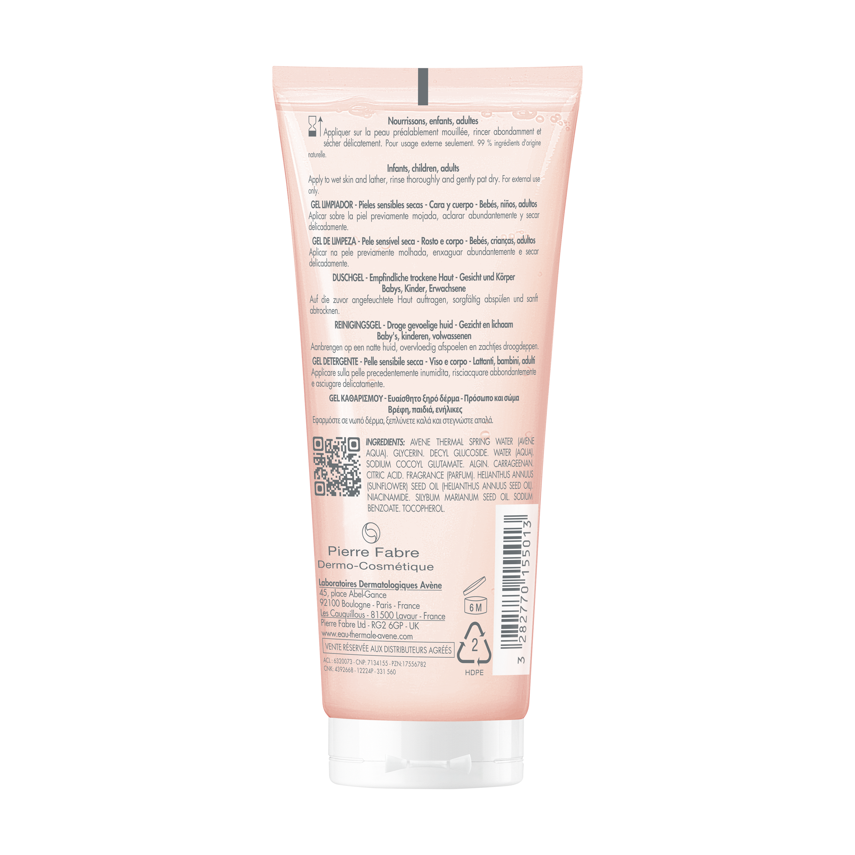 NUTRITION Gel nettoyant