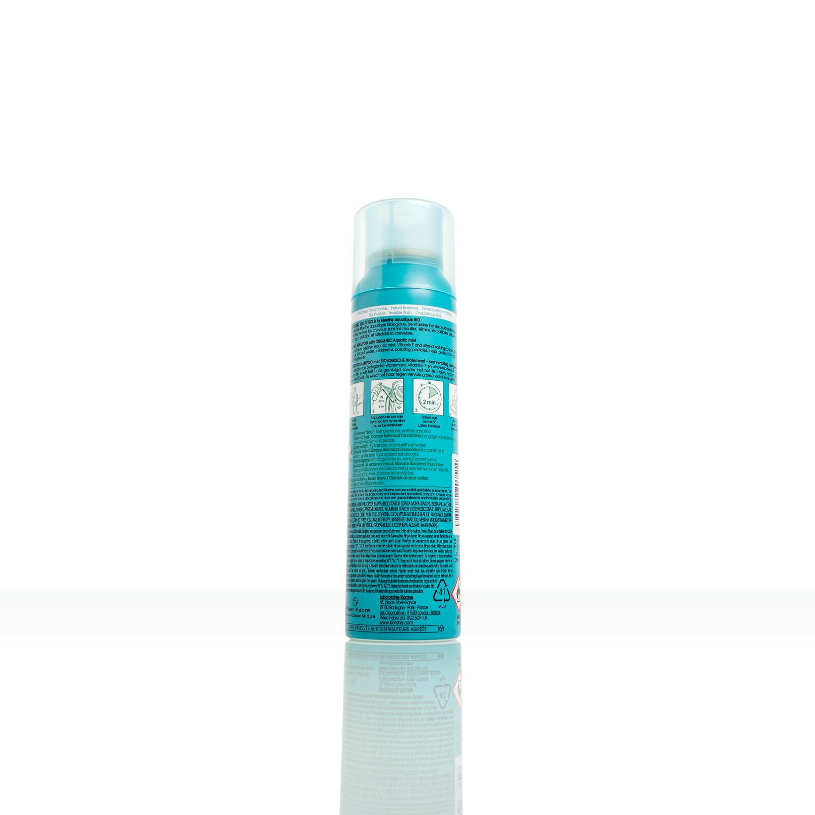 Shampooing sec à la Menthe aquatique BIO