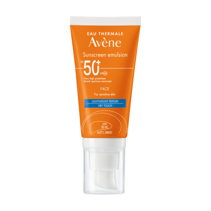 Haute protection solaire - Émulsion FPS50+
