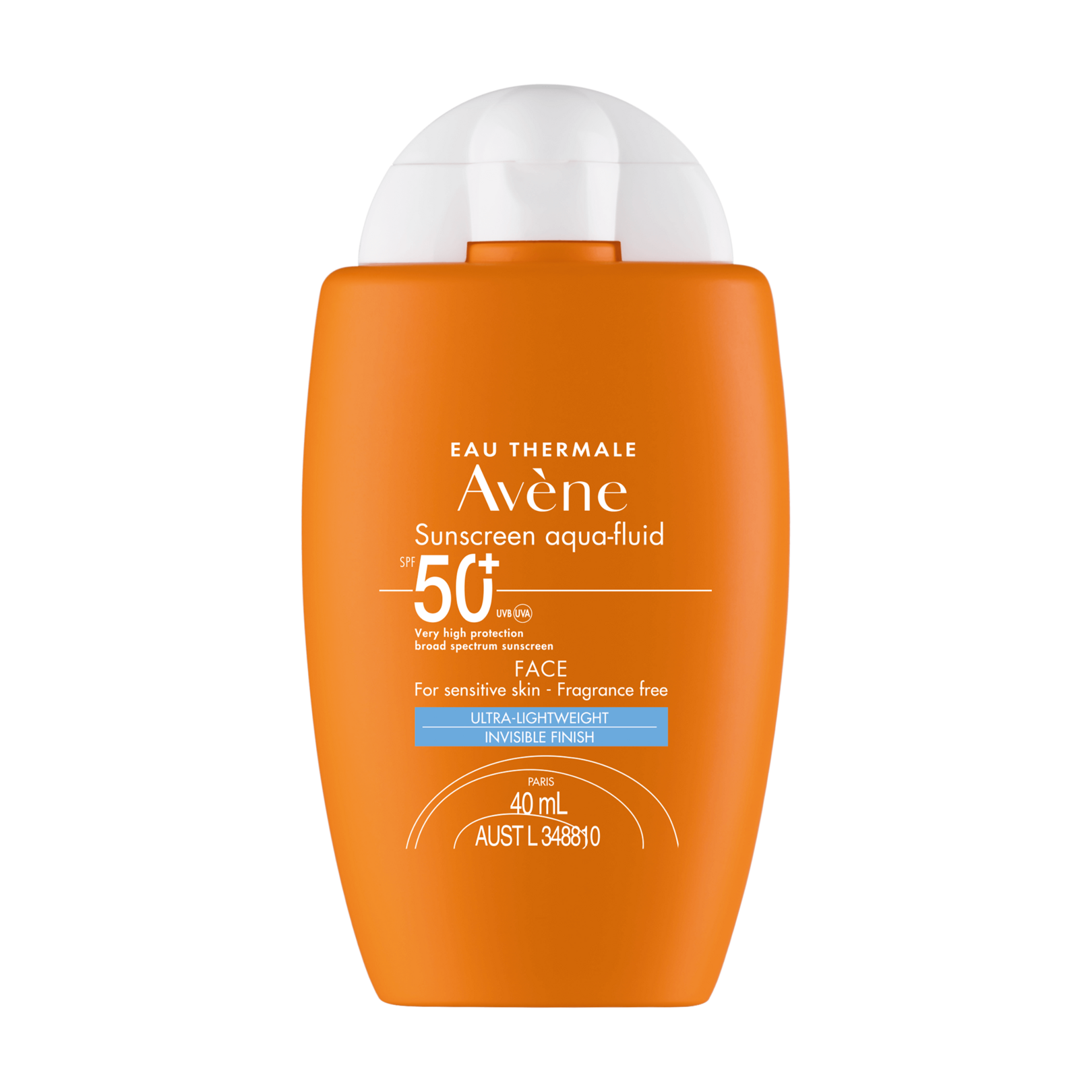 Sunscreen Aqua fluid SPF 50 Eau Thermale Av ne