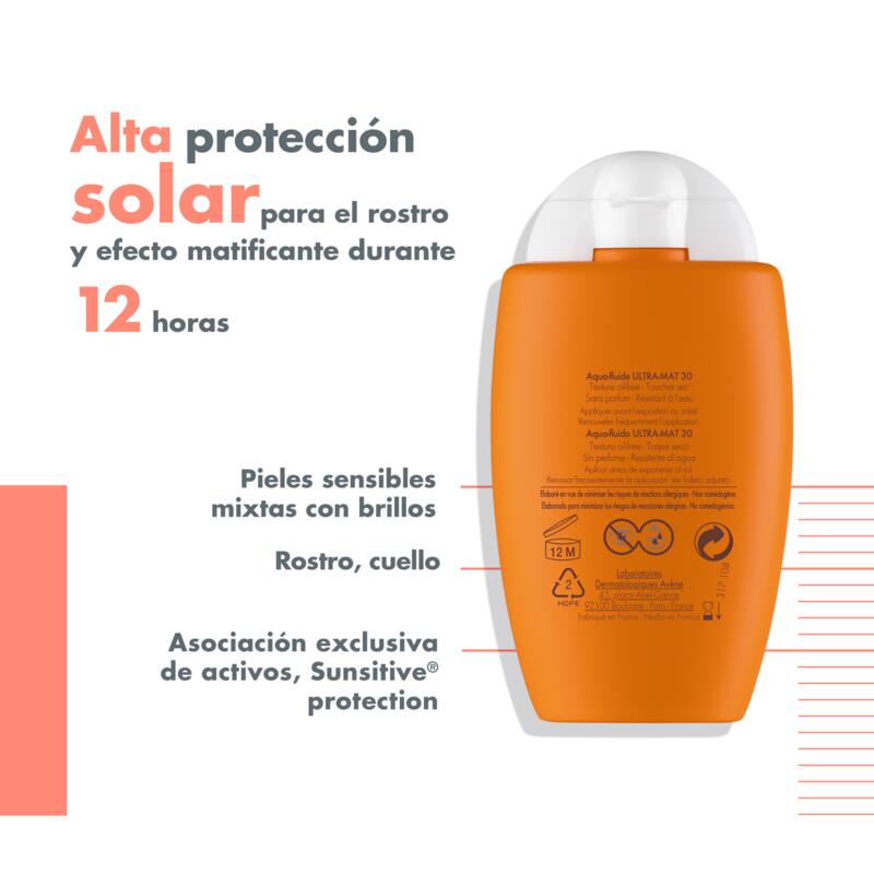 Mat Perfect Aqua-fluido con color SPF 30