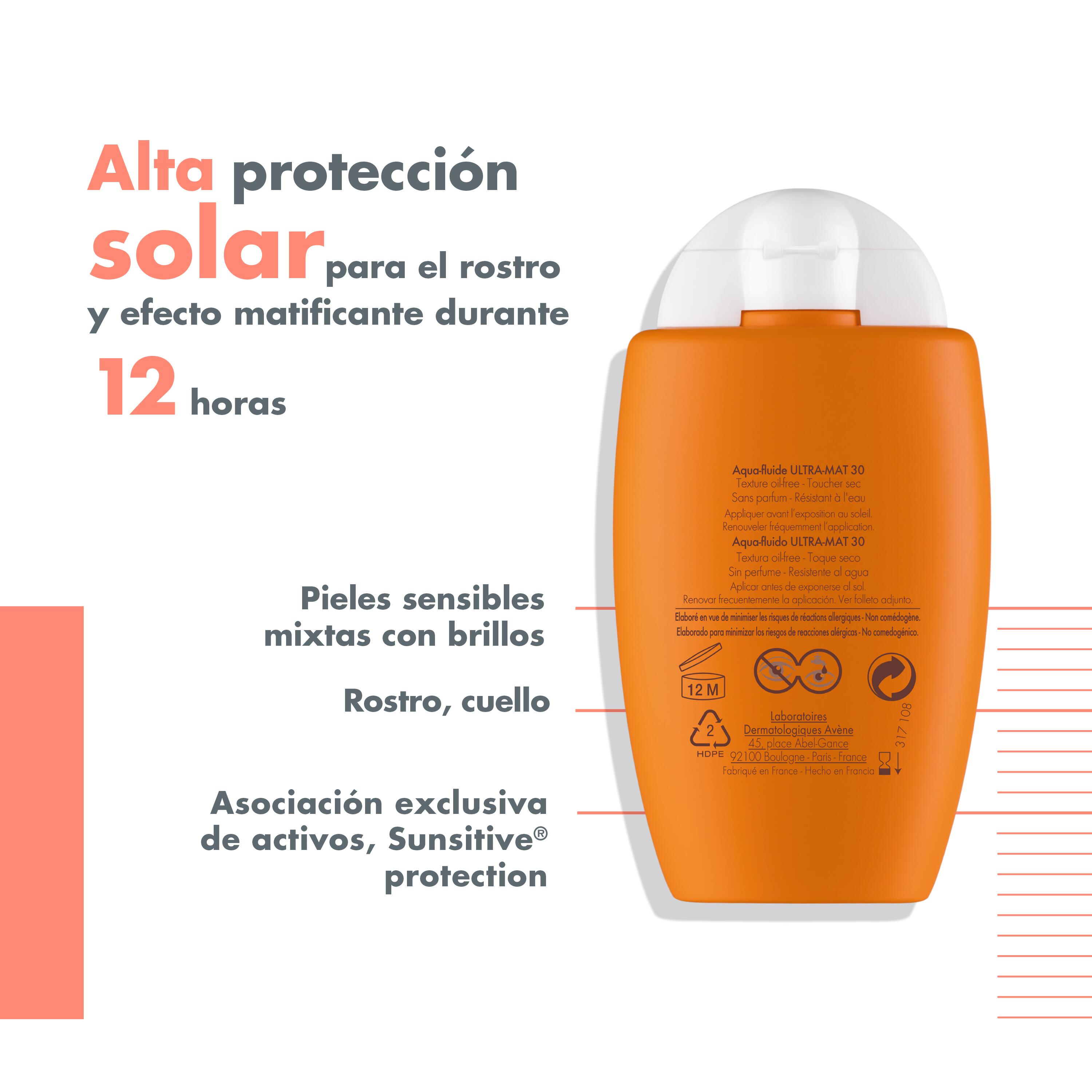Mat Perfect Aqua-fluido con color SPF 30 