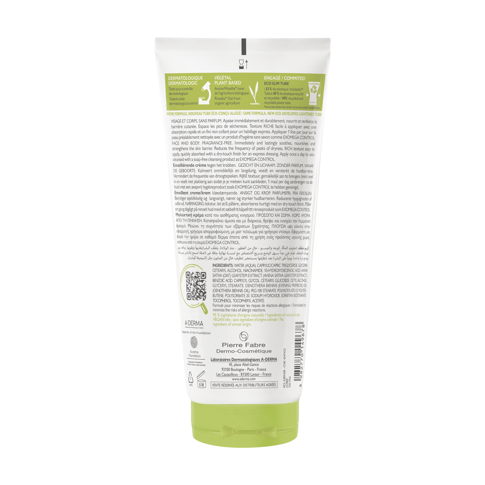  Crema emolliente anti-grattage
