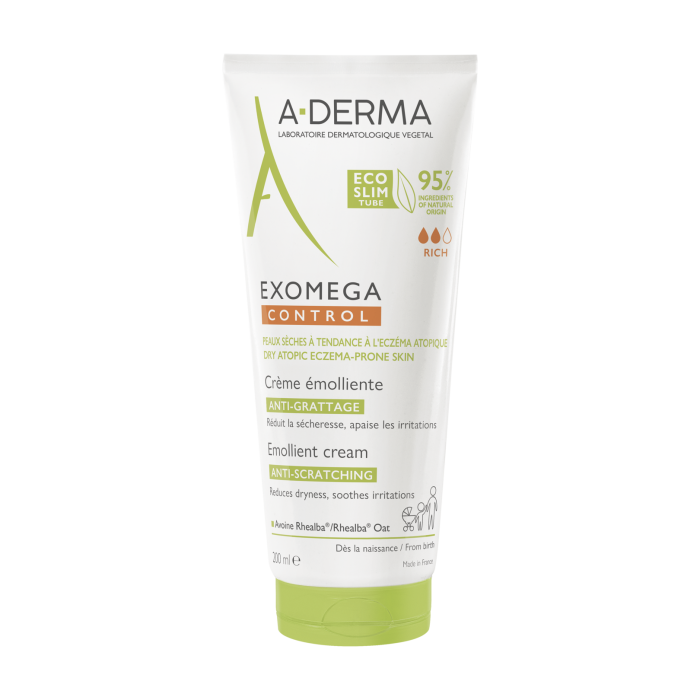 A-Derma Exomega Control Cream kløedempende og beroligende fuktighetskrem