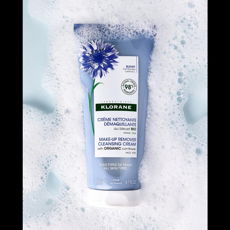 Crème Nettoyante Démaquillante au Bleuet BIO