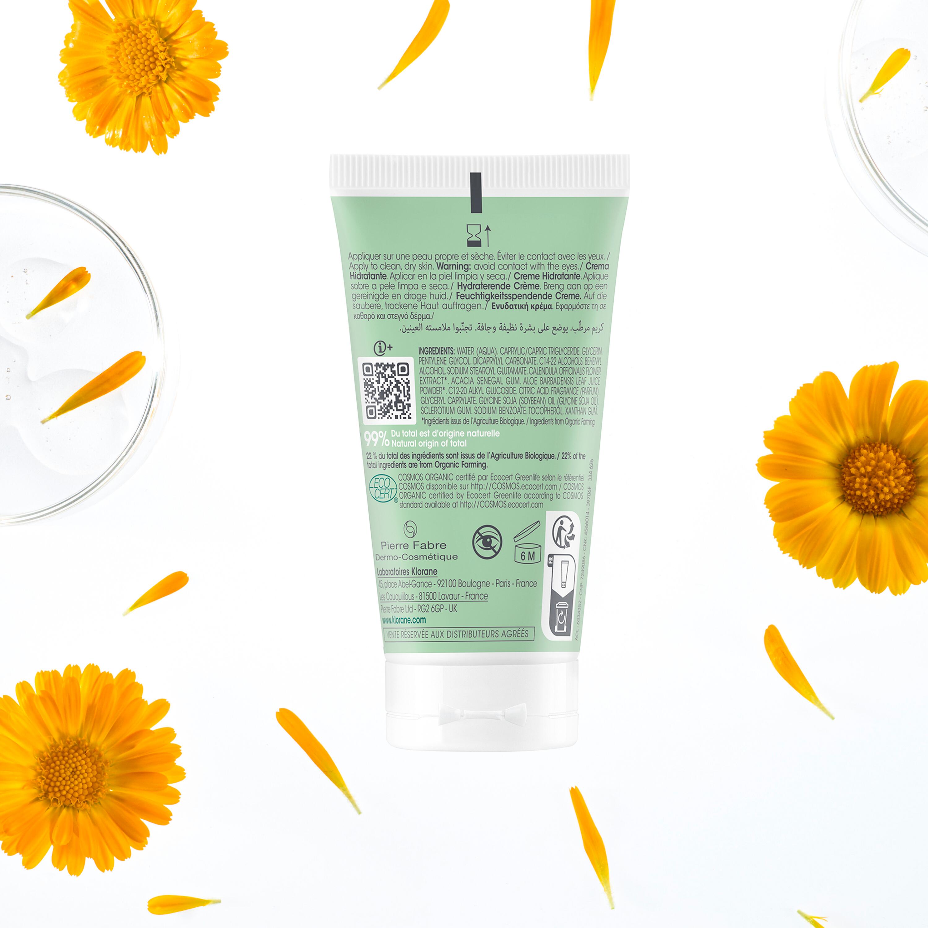 Crème hydratante certifiée BIO