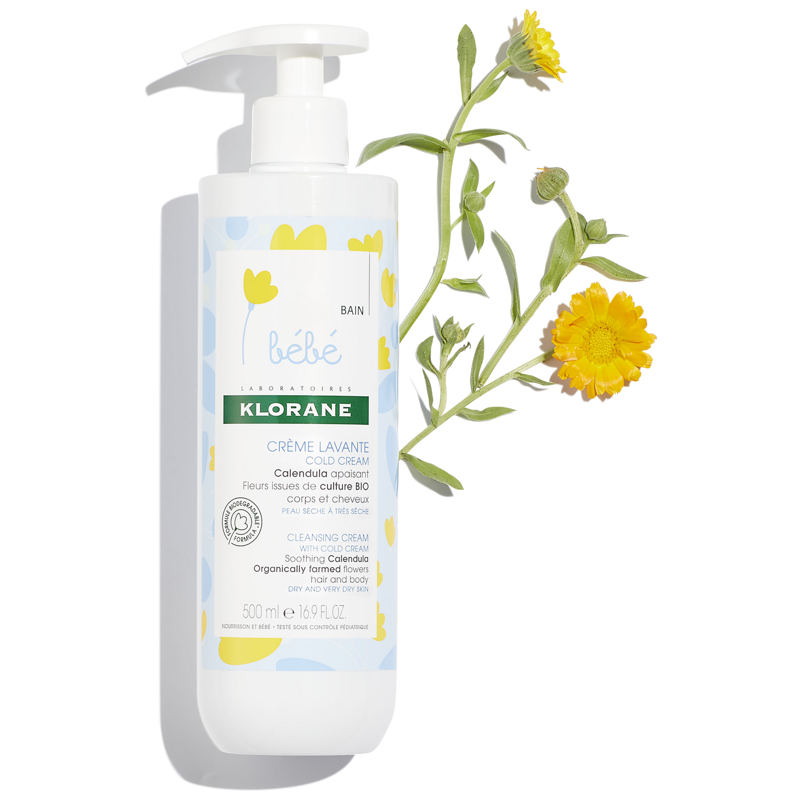 Crème Lavante cheveux et corps au Calendula | WELEDA