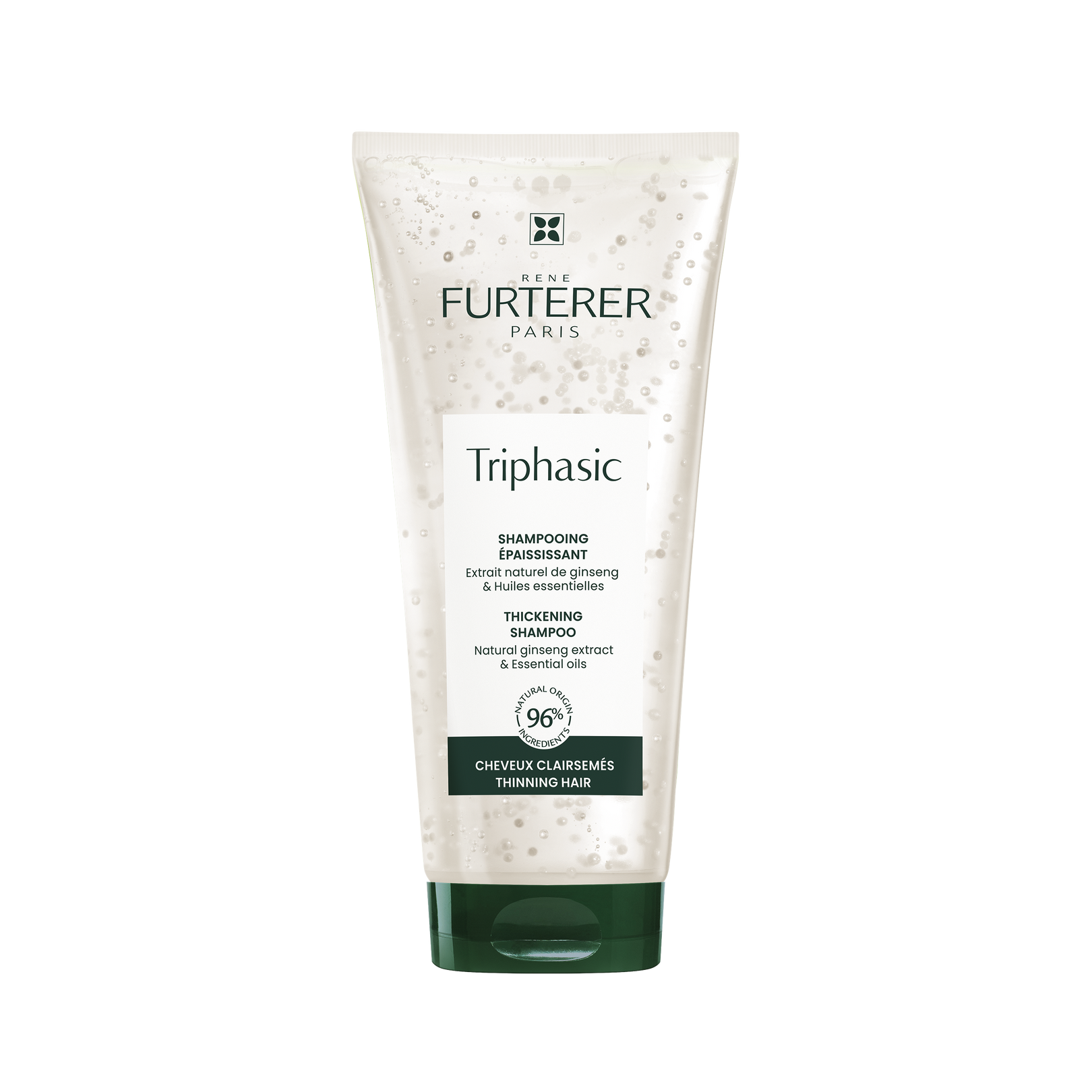 Thickening shampoo with essential oils