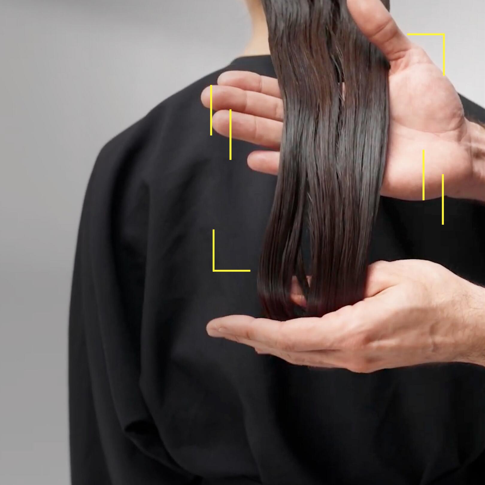Crème lissante coiffage professionnel