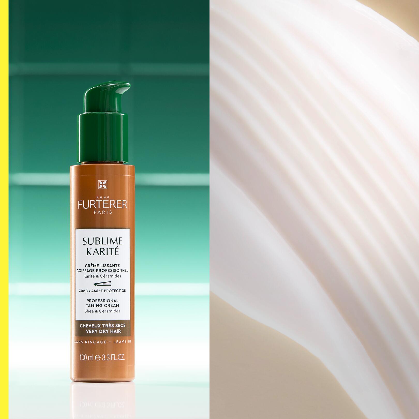 Crème lissante coiffage professionnel