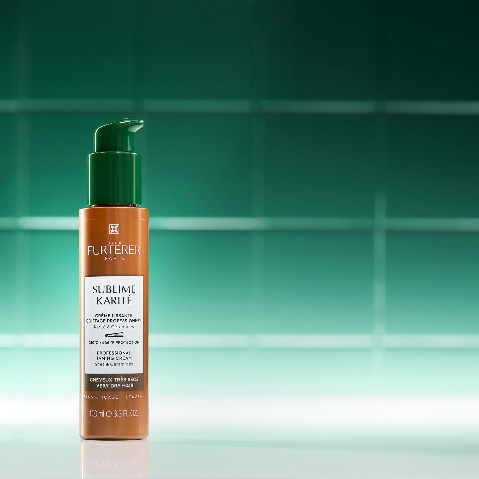 Crème lissante coiffage professionnel