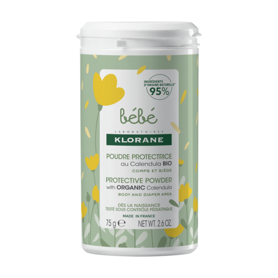  Bébé, Poudre protectrice au Calendula BIO