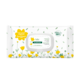 De doekjes zijn gemaakt van natuurlijke vezels. 100% biologisch afbreekbaar.
