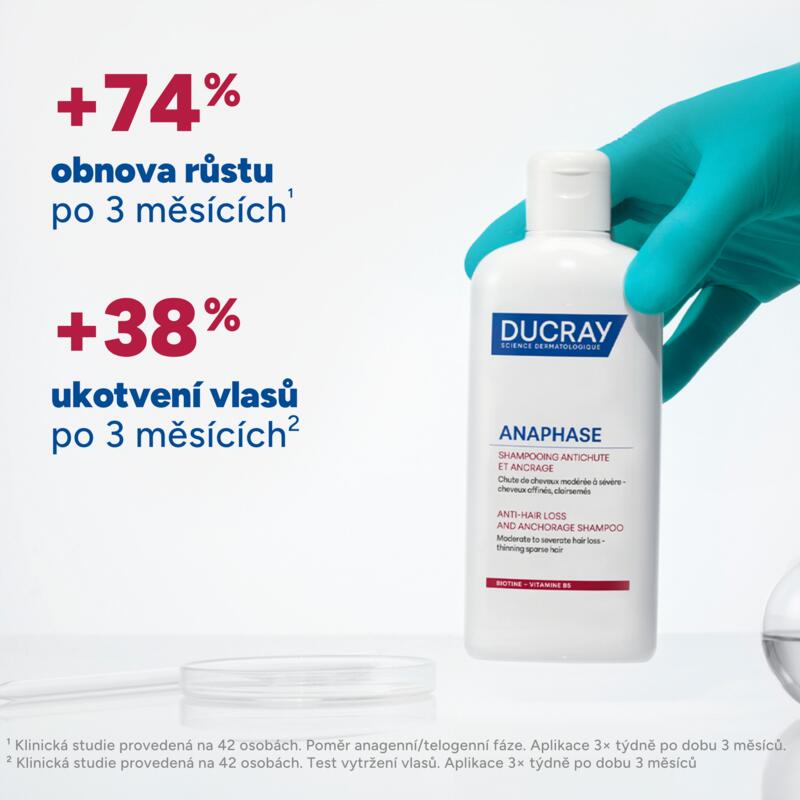 Šampon proti vypadávání vlasů a pro jejich ukotvení