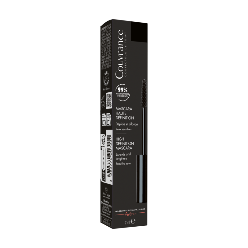 Mascara Couvrance High Definition pentru ochi sensibili - Nuanța Negru
