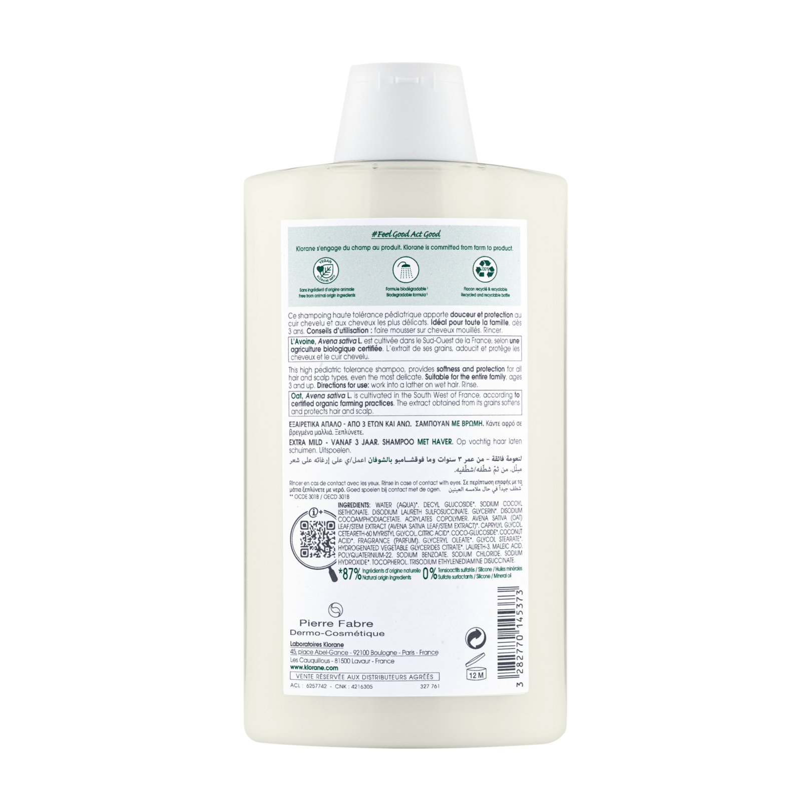 Šampón s ovsom