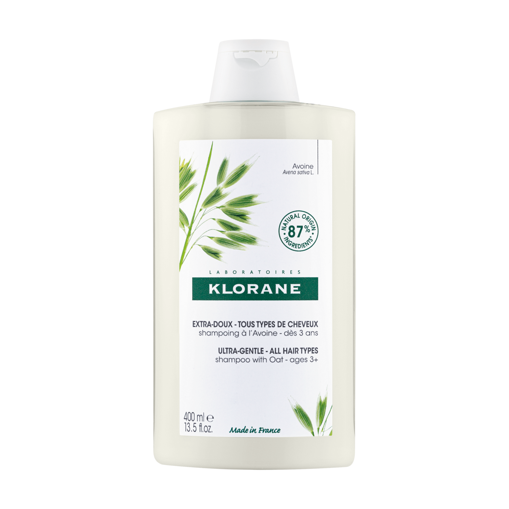 Klorane Ultra-Gentle Shampoo with Oat Milk 400ml