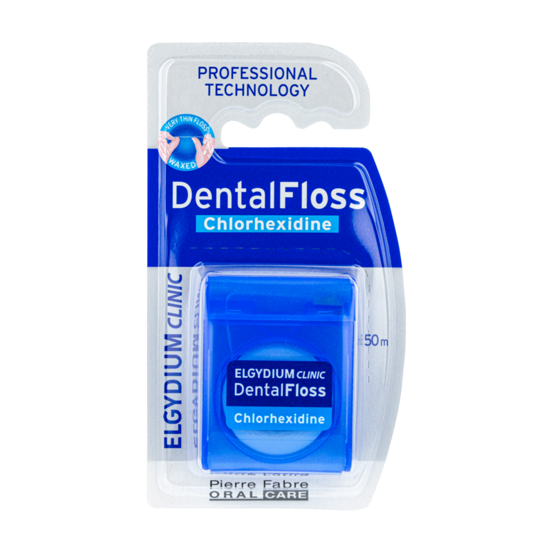 ELGYDIUM Clinic Dental Floss - fil dentaire antibactérien