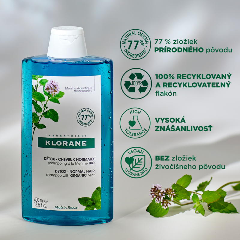 Šampón s BIO mätou vodnou