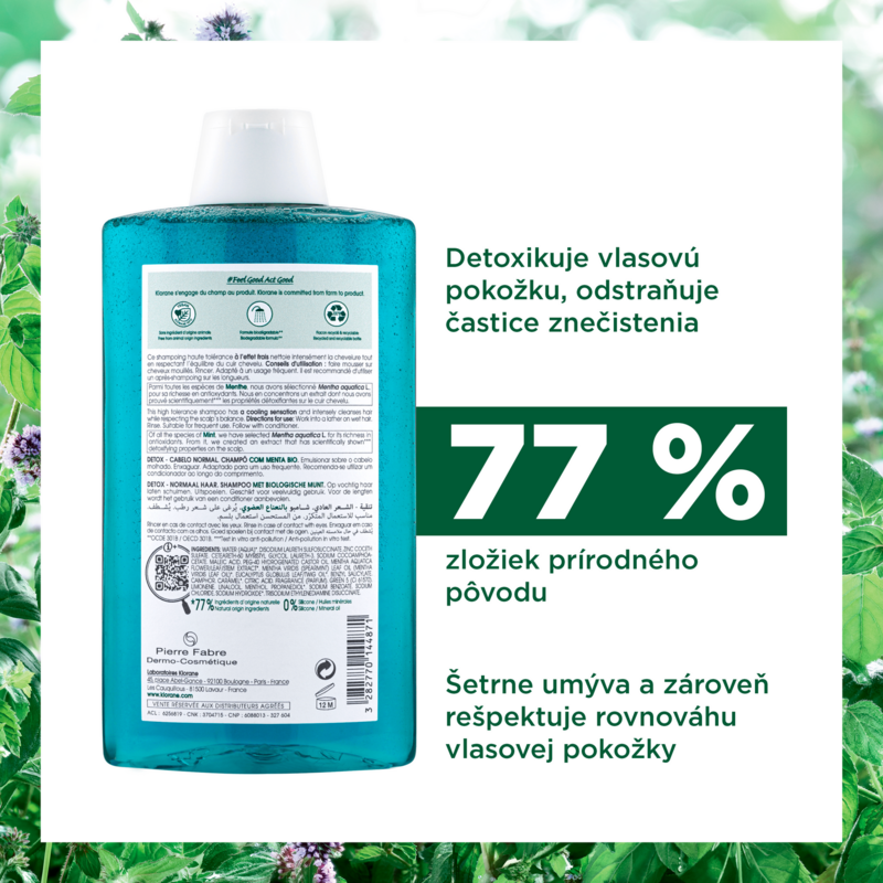 Šampón s BIO mätou vodnou