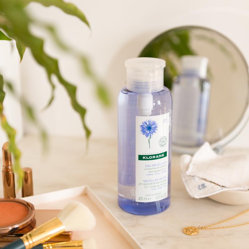 Eau micellaire démaquillante au Bleuet BIO
