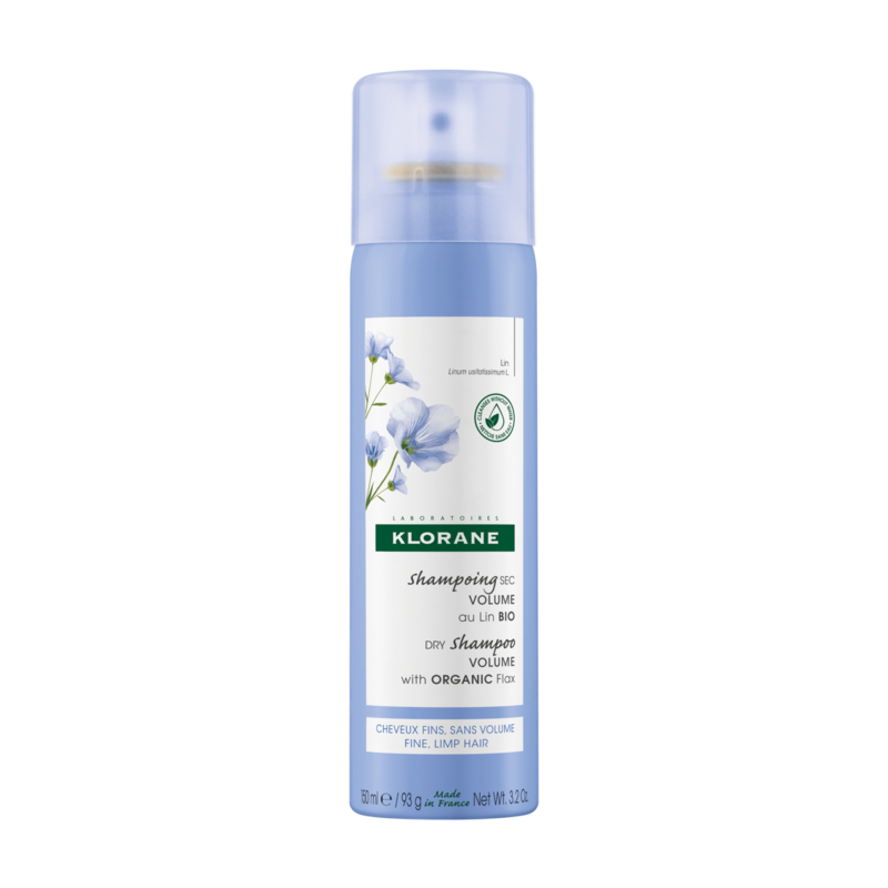 Volumising Dry shampoo with Organic Flax - Fine, flat hair