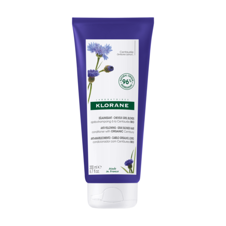 Anti-yellowing conditioner with ORGANIC Centaury