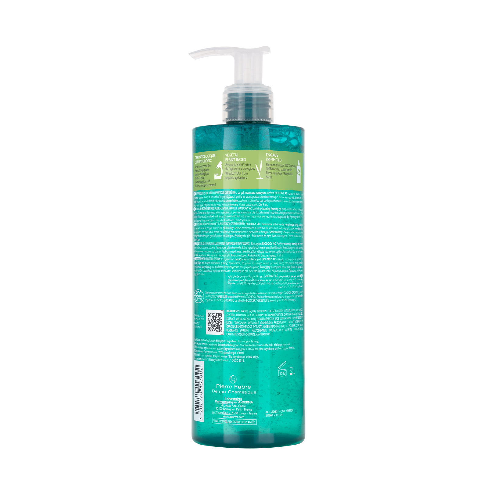 BIOLOGY AC Gel Espuma de Limpeza Purificante