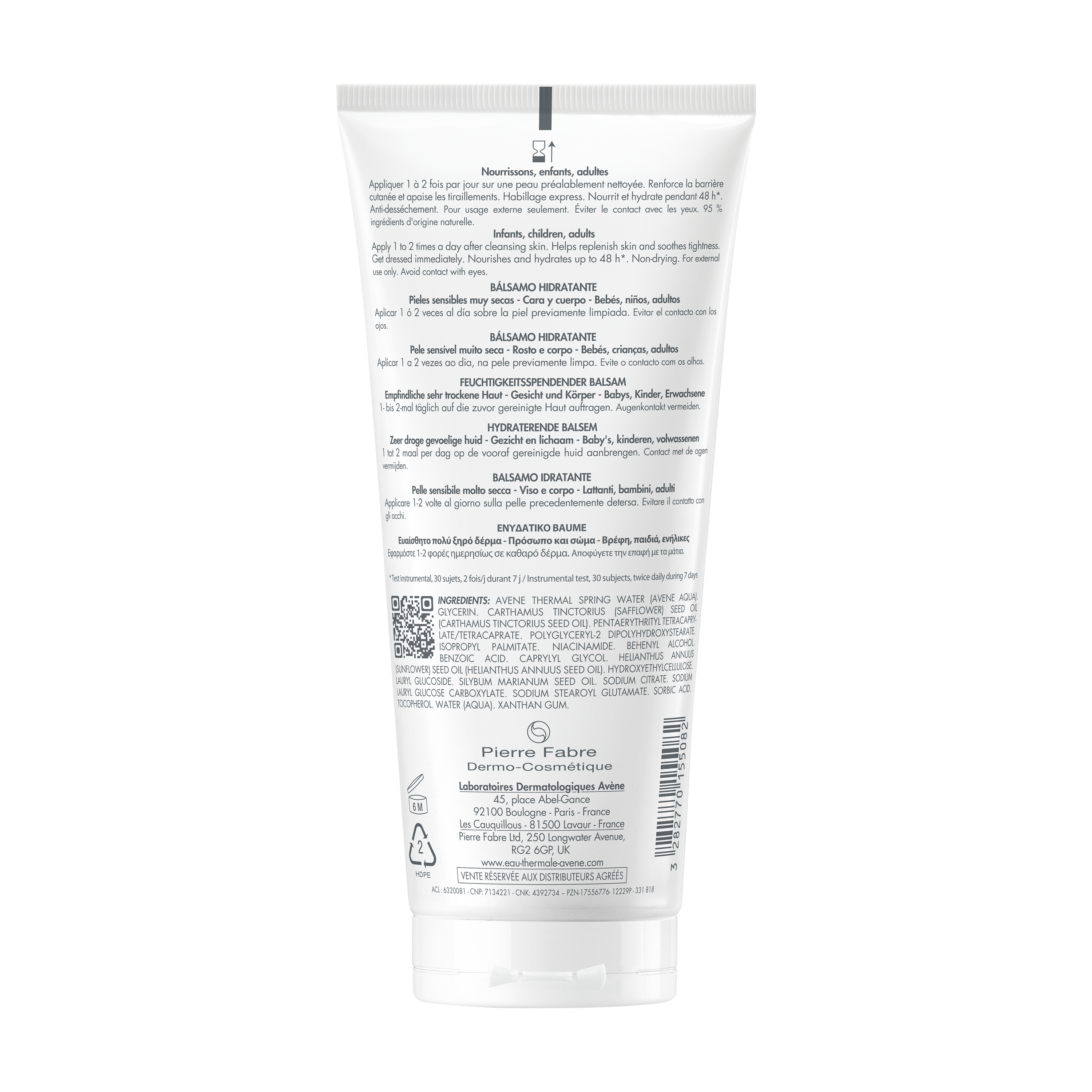 NUTRITION Baume hydratant