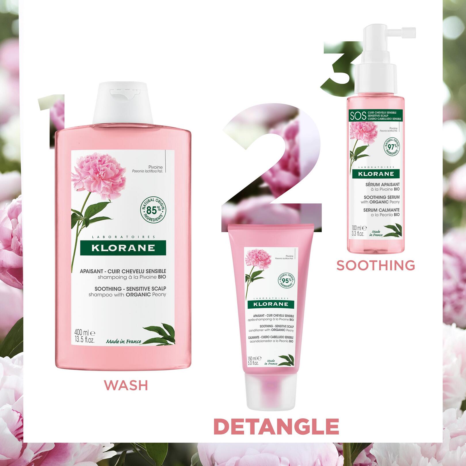 Soothing Conditioner with Organic Peony - Sensitive scalp