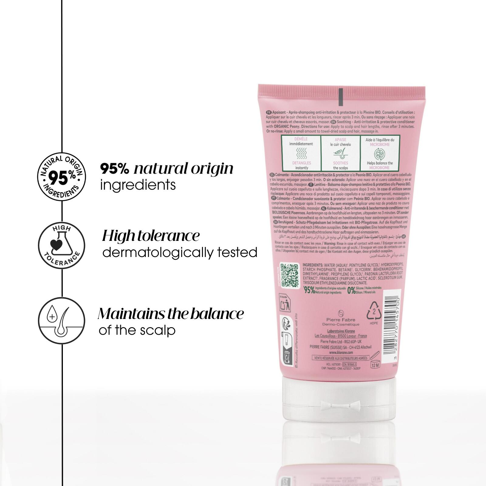 Conditioner with ORGANIC Peony