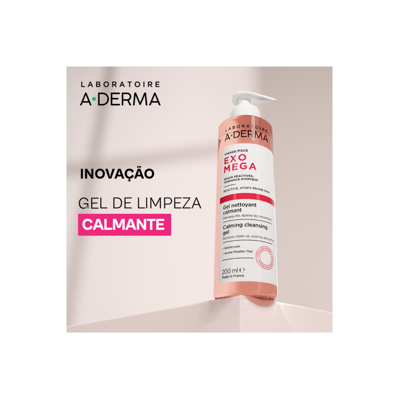 Gel de Limpeza Calmante para Rosto