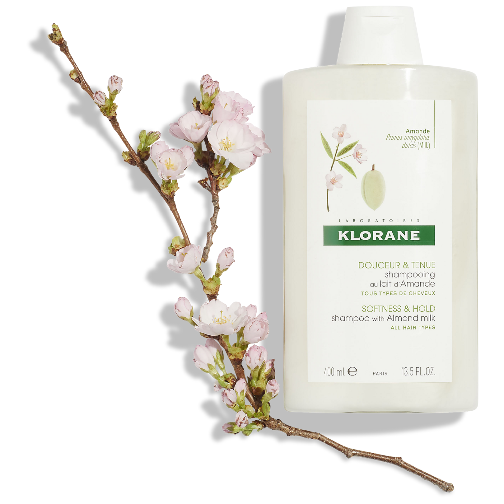 Shampoo al latte di Mandorla Klorane