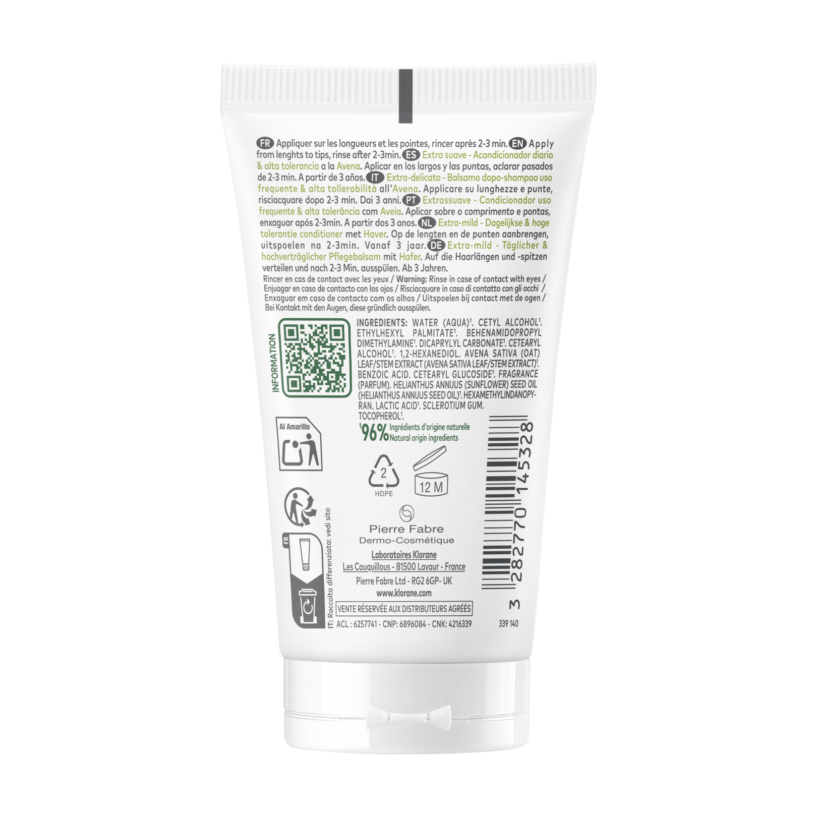 EXTRA-MILD Dagelijkse & hoge tolerantie conditioner