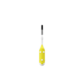 As cerdas pretas do escovilhão são mais estreitas, facilitando a inserção e a visualização dos depósitos de placa bacteriana, à medida que são removidos. As cerdas brancas, por outro lado, permitem ver qualquer sangramento ocasional. Assim, a gama é composta por 6 tamanhos que vão do fino (ISO 0) ao médio (ISO 5), identificáveis pelas suas cores diferentes. ELGYDIUM Clinic Recarga Escovilhão Amarela (ISO 2) é adequada para espaços estreitos. As recargas interdentárias adaptam-se ao cabo 3 em 1, ergonómico e portátil de ELGYDIUM Clinic Trio Compact.
