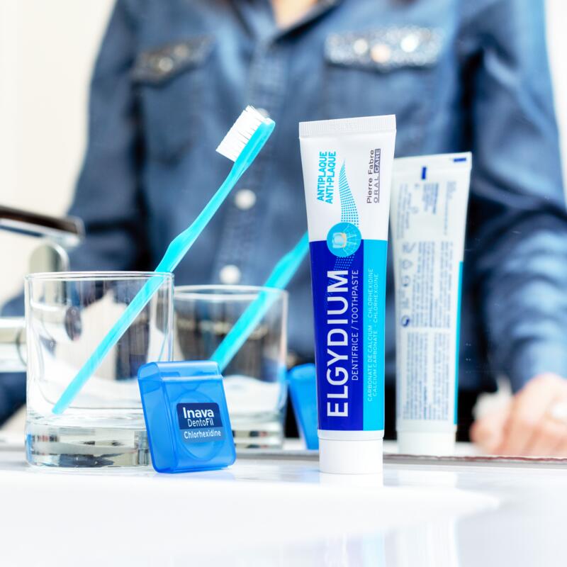 Inava DENTOFIL chlorhexidine - fil dentaire antibactérien