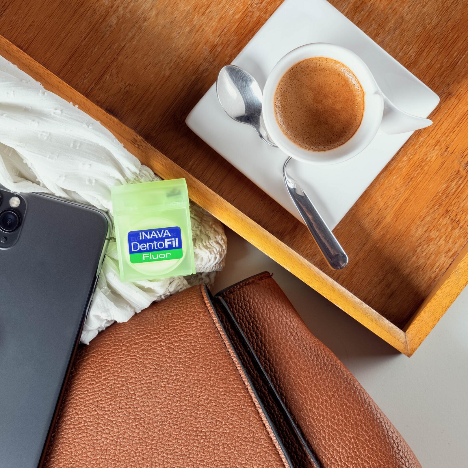 Inava DENTOFIL Fluor - fil dentaire fluoré