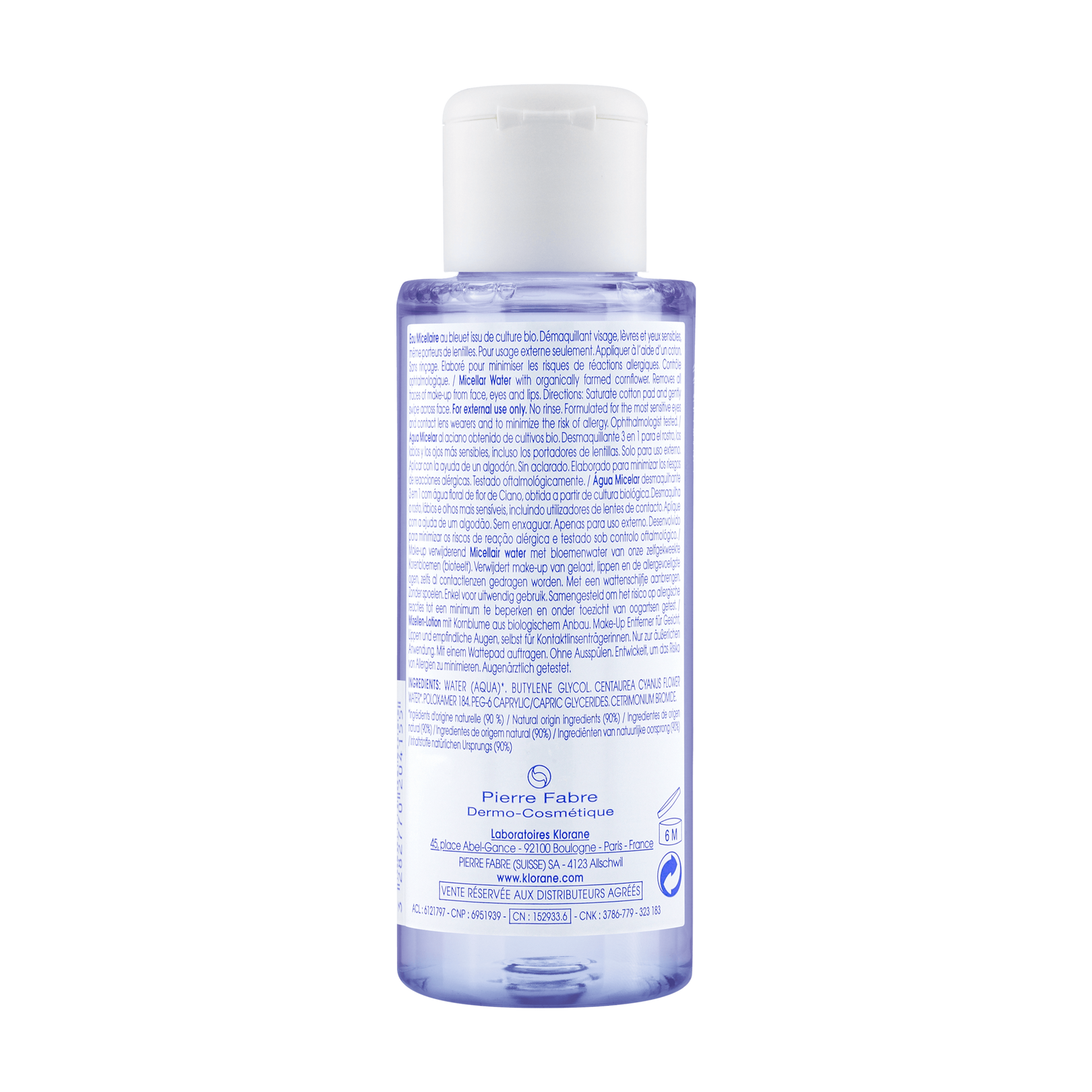 Acqua Micellare - Struccante al Fiordaliso BIO -DISPONIBILE FINO AD ESAURIEMNTO SCORTE