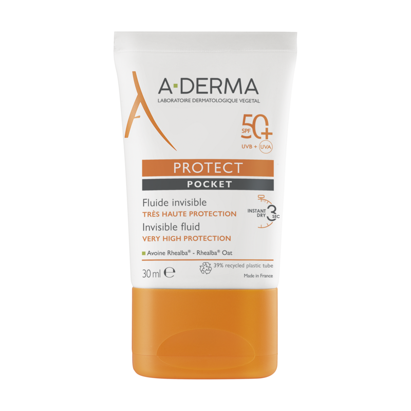 Fluide solaire visage invisible POCKET - SPF50+