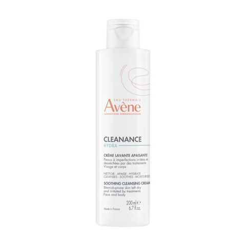 SKINCARE ROUTINE Hydra Soothing cleansing cream
