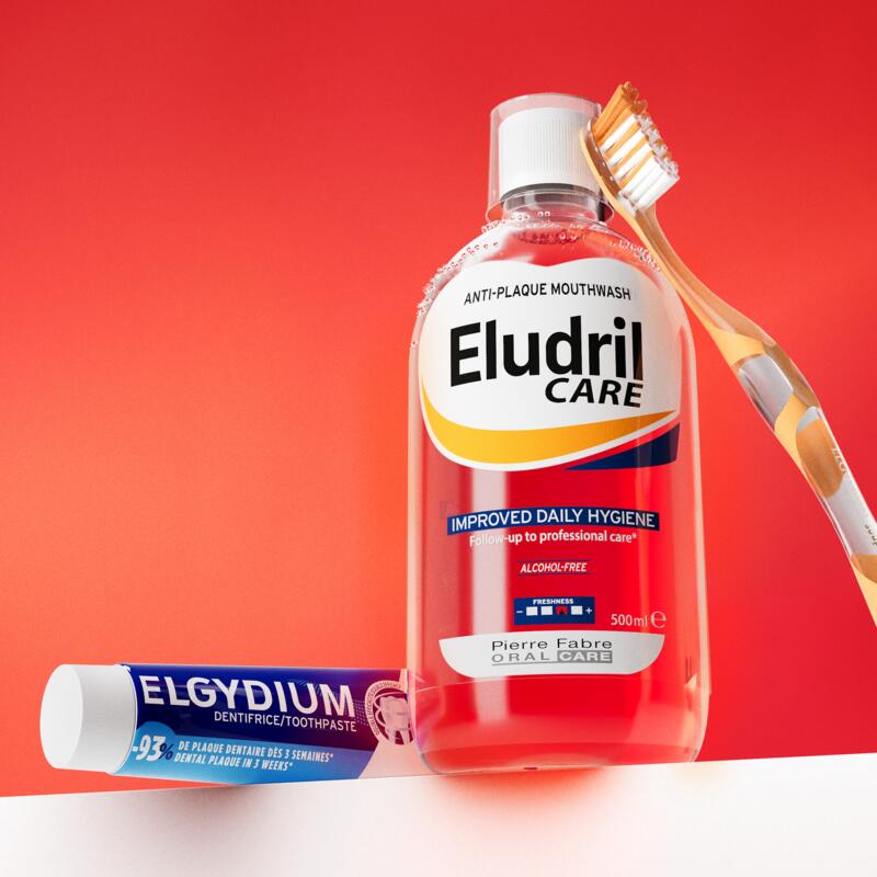 Eludril Care – Антиплакова вода за уста