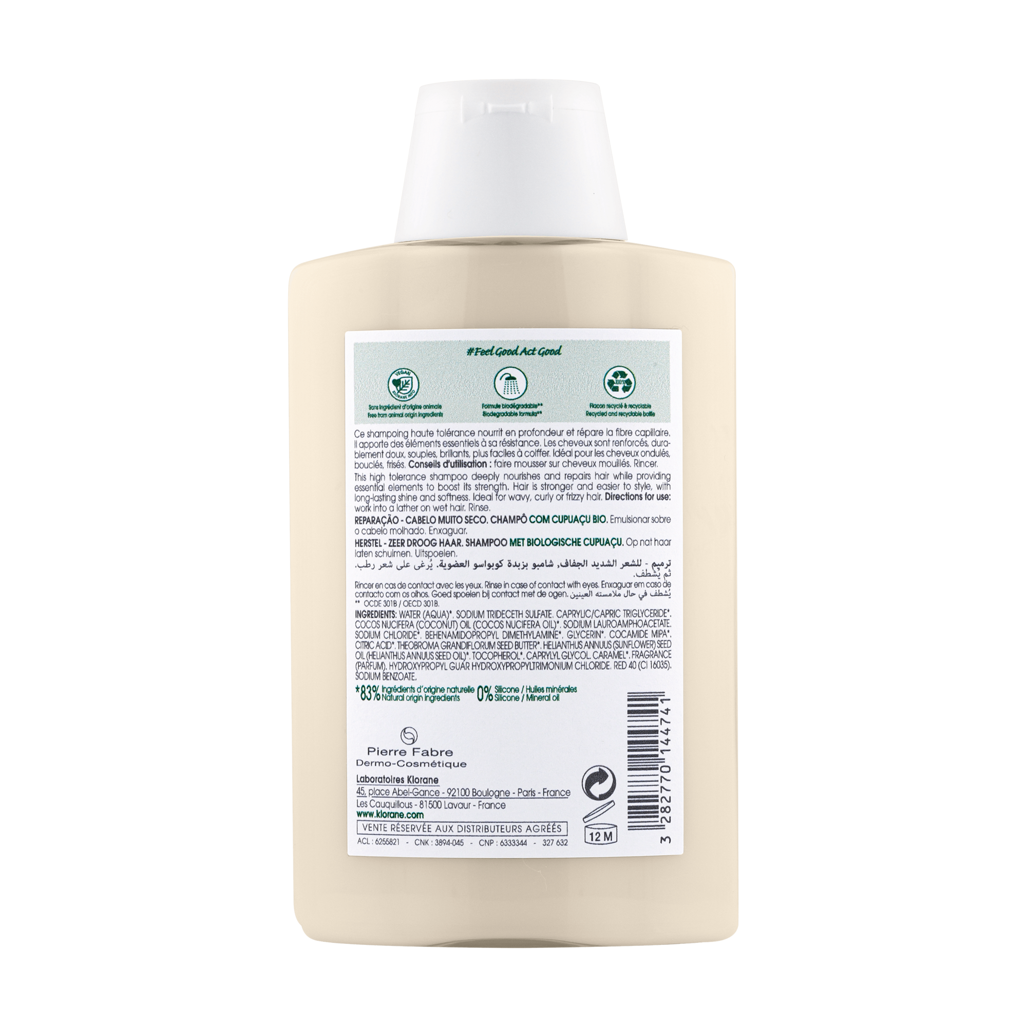 Šampon s BIO máslem cupuacu