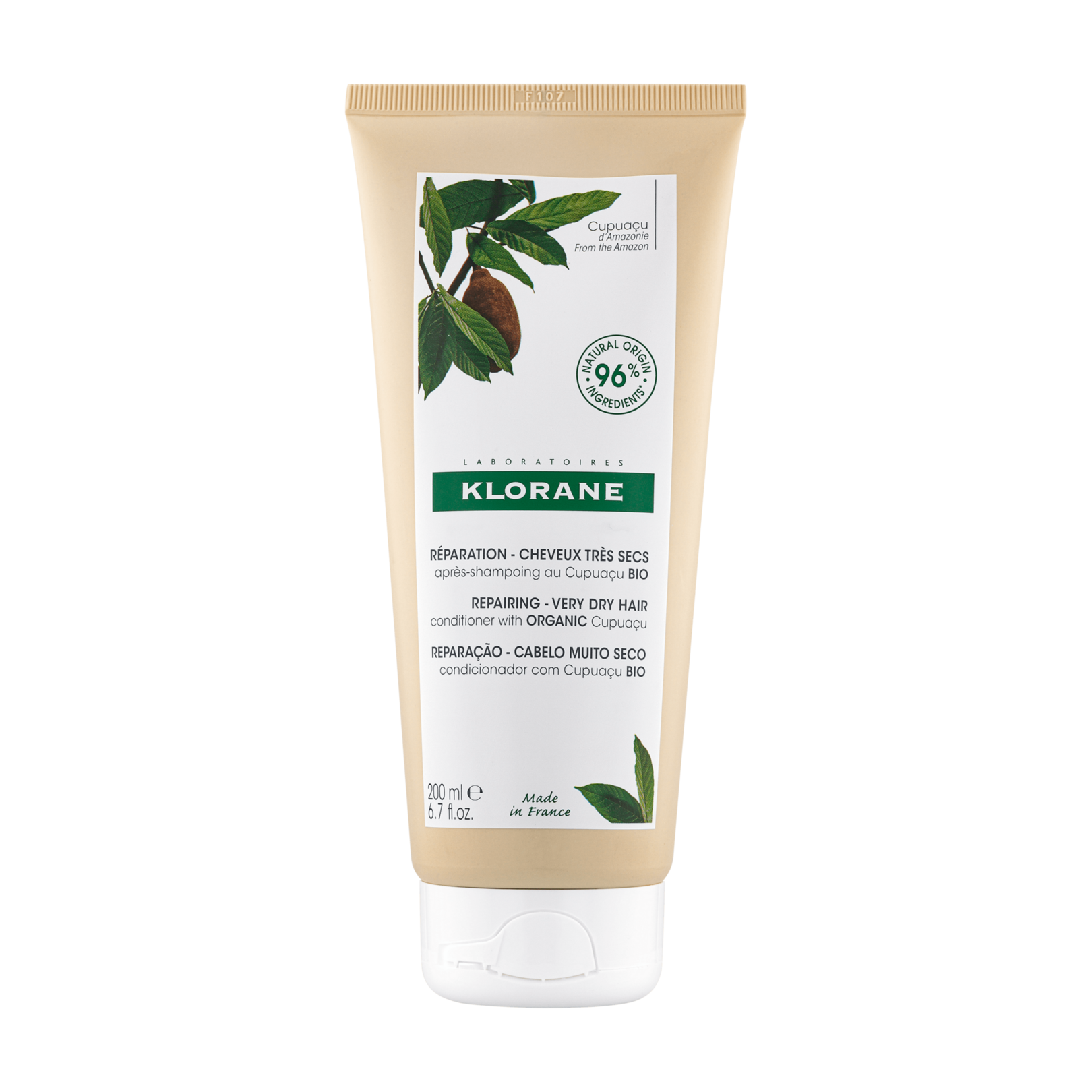 Repairing Conditioner with Organic Cupuacu Very Dry, Damaged hair