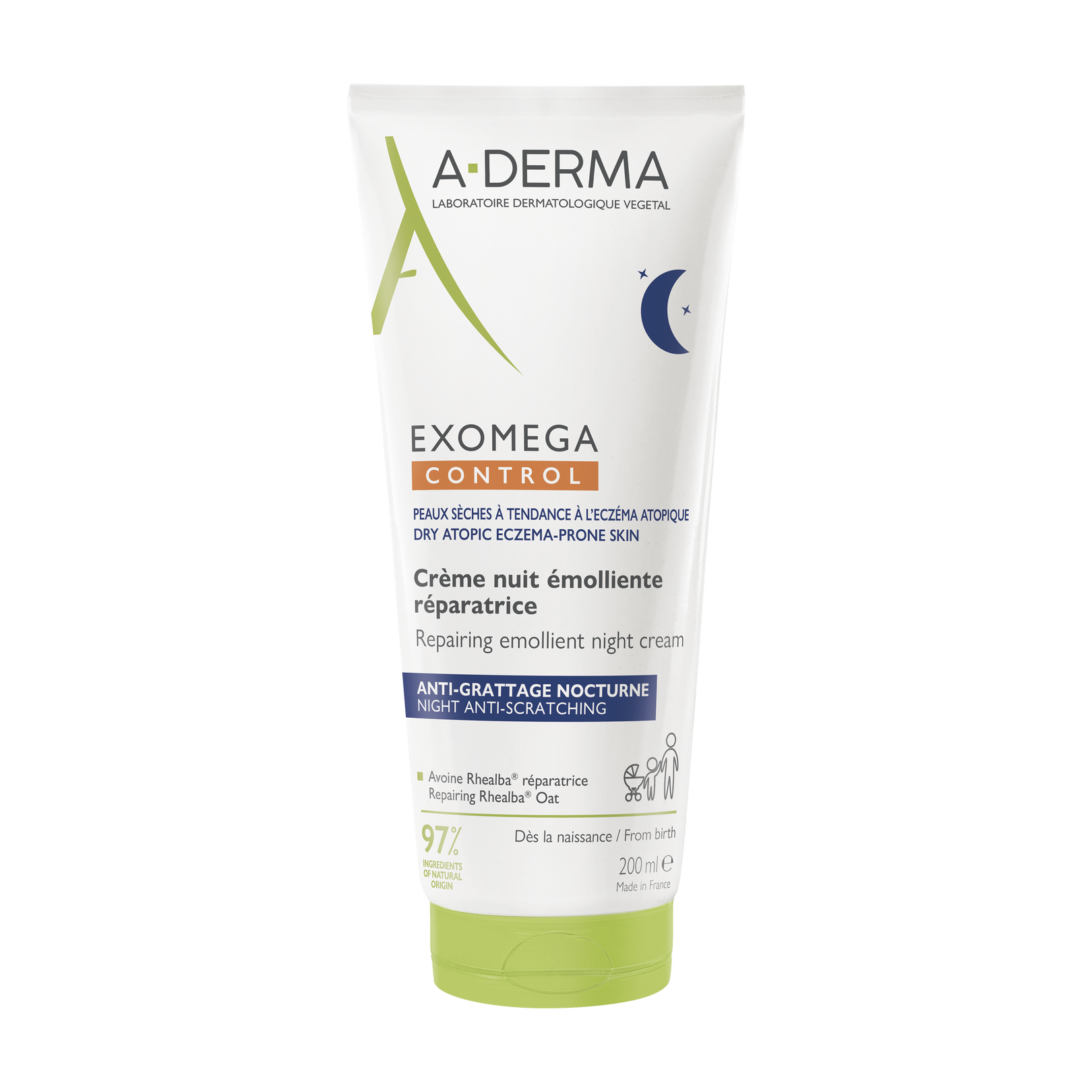 Crème nuit émolliente réparatrice