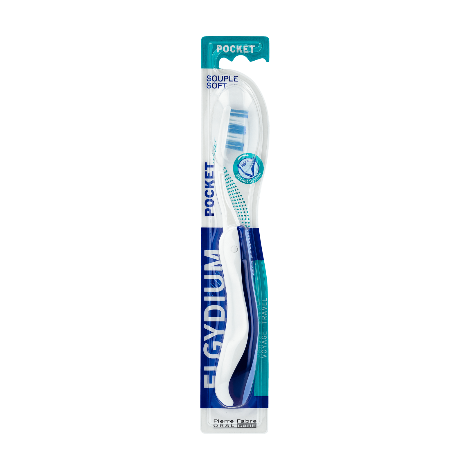 ELGYDIUM Pocket - brosse à dents de voyage