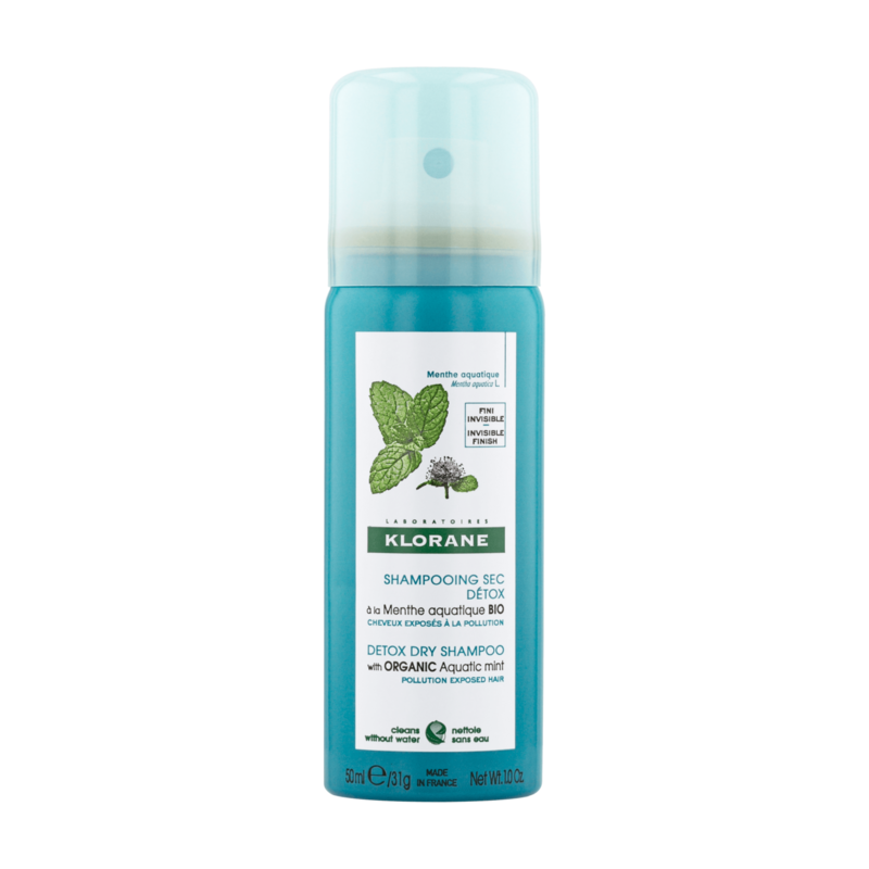 Detox Dry Shampoo with Organic Aquatic Mint - All hair types