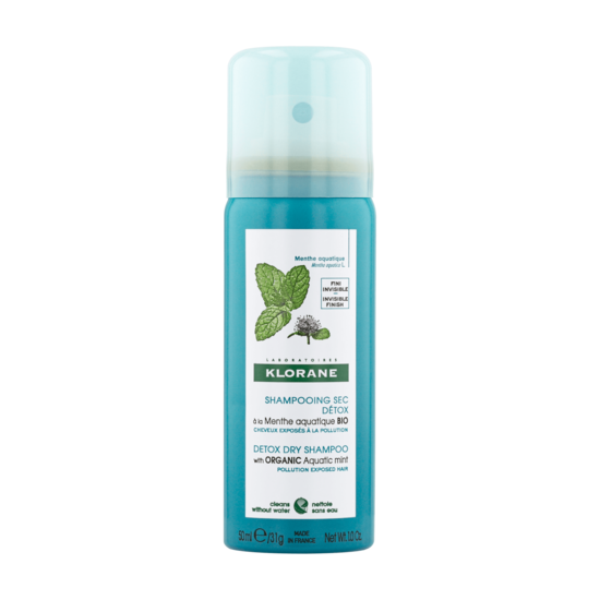 Detox Dry Shampoo with Organic Aquatic Mint - All hair types