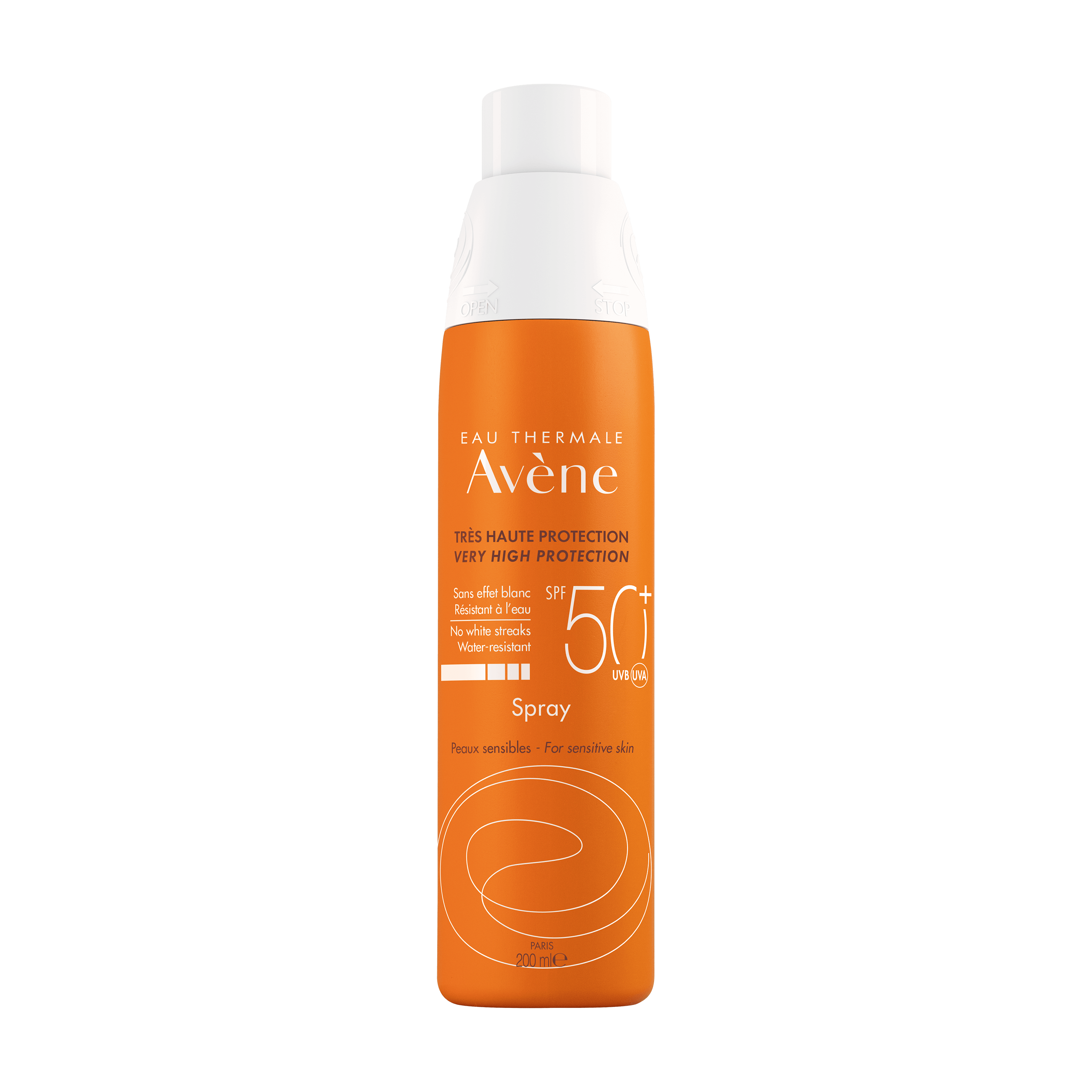 Солнцезащитный спрей для чувствительной кожи SPF 50+ | Eau Thermale Avène