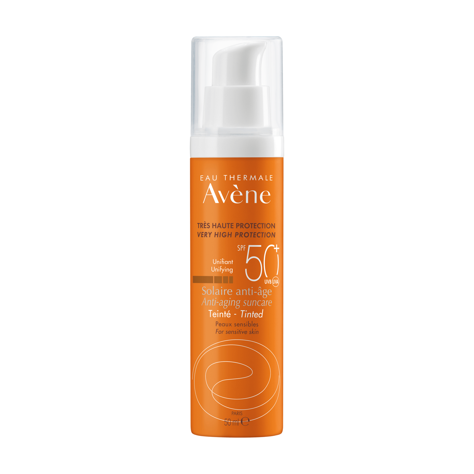 SPF 50+ Crème Anti-aging getint